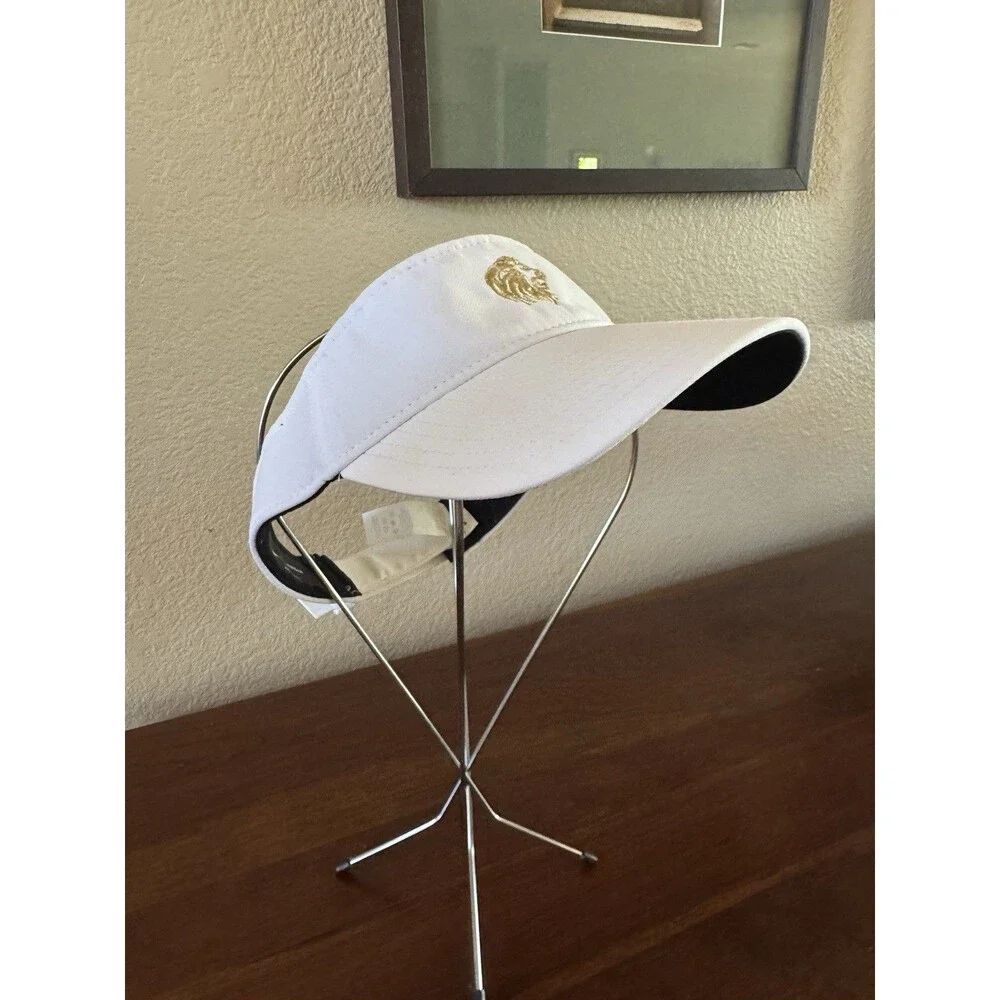NIKE TEAM U DRY VISOR WHITE ADULT UNISEX (ADJUSTABLE) DC4217-100 NWOT